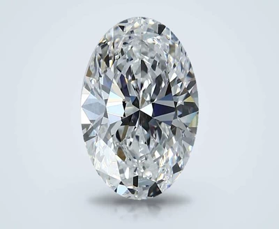 2.55ct D VS2 Rare Carat Ideal Cut Oval Diamond