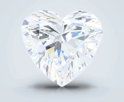 1.60ct E VVS2 Rare Carat Ideal Cut Heart Lab Grown Diamond