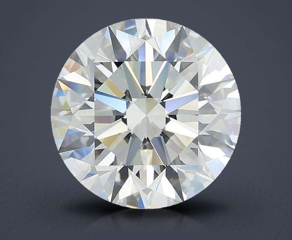 3.02ct I VVS2 Excellent Cut Round Diamond