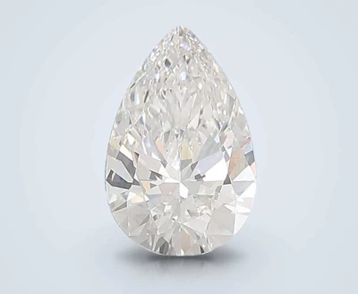 5.60ct F VS1 Rare Carat Ideal Cut Pear Lab Grown Diamond