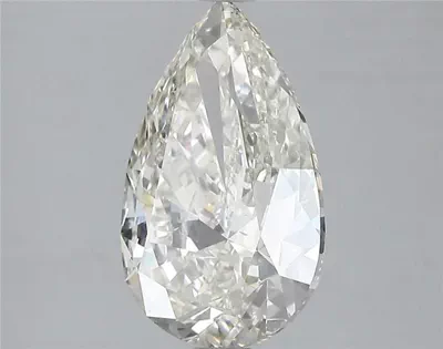 2.71ct J SI1 Rare Carat Ideal Cut Pear Diamond