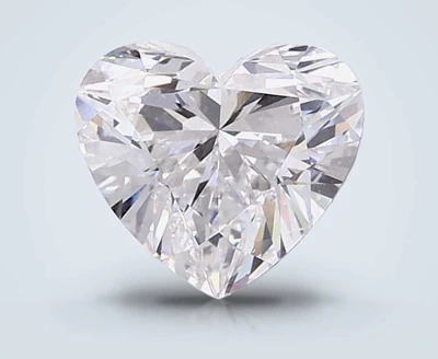 5.07ct E VS1 Rare Carat Ideal Cut Heart Lab Grown Diamond