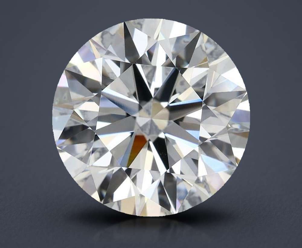 2.05ct J VVS1 Rare Carat Ideal Cut Round Diamond