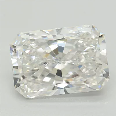 2.09ct E VS1 Rare Carat Ideal Cut Radiant Lab Grown Diamond