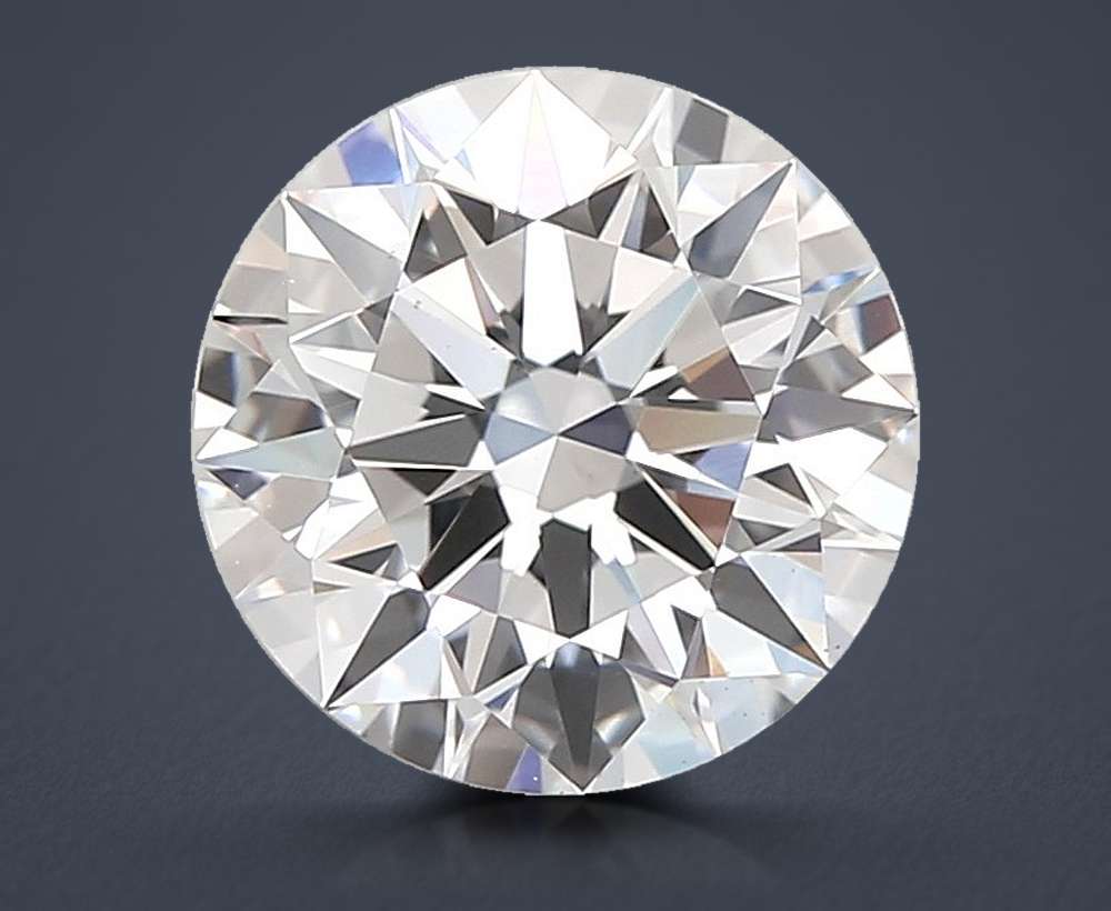 2.55ct E VS1 Rare Carat Ideal Cut Round Lab Grown Diamond