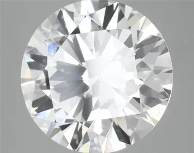 3.95ct D SI1 Excellent Cut Round Lab Grown Diamond