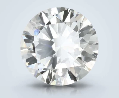 3.95ct D SI1 Excellent Cut Round Lab Grown Diamond