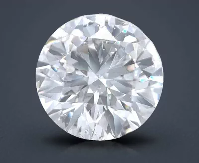 11.28ct F SI2 Rare Carat Ideal Cut Round Diamond