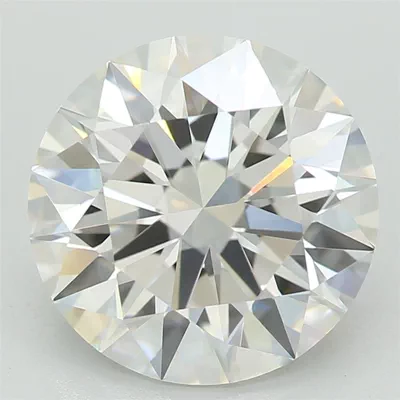 2.41ct E VVS2 Rare Carat Ideal Cut Round Lab Grown Diamond