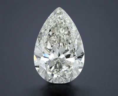 4.03ct K SI2 Very Good Cut Pear Diamond