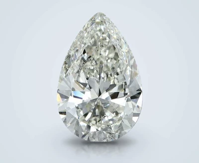 4.03ct K SI2 Very Good Cut Pear Diamond