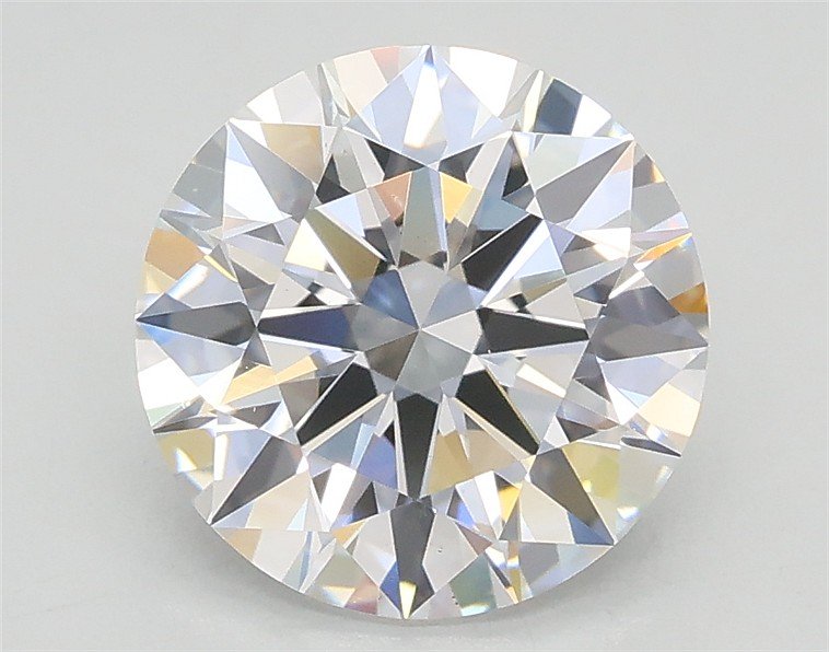 2.02ct D VS1 Excellent Cut Round Lab Grown Diamond