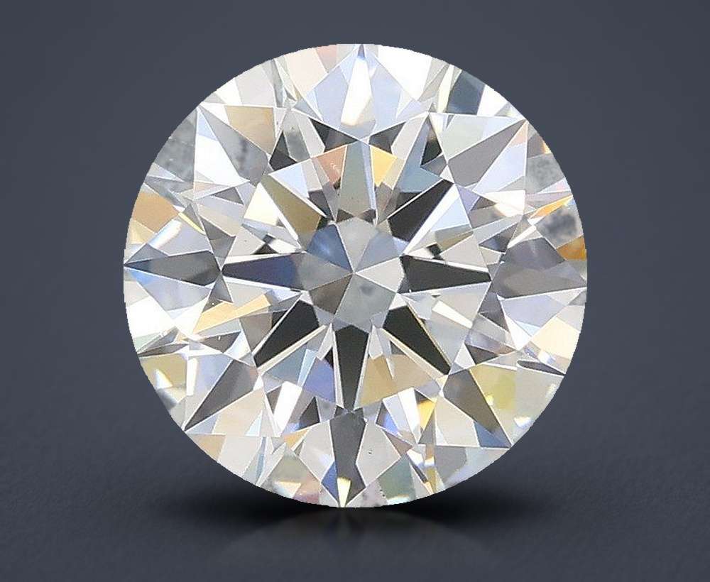 2.02ct D VS1 Excellent Cut Round Lab Grown Diamond