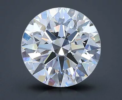 2.06ct D FL Rare Carat Ideal Cut Round Diamond