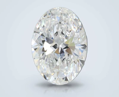 2.35ct D VVS2 Rare Carat Ideal Cut Oval Lab Grown Diamond