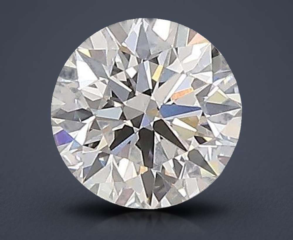 0.48ct D VVS1 Rare Carat Ideal Cut Round Lab Grown Diamond