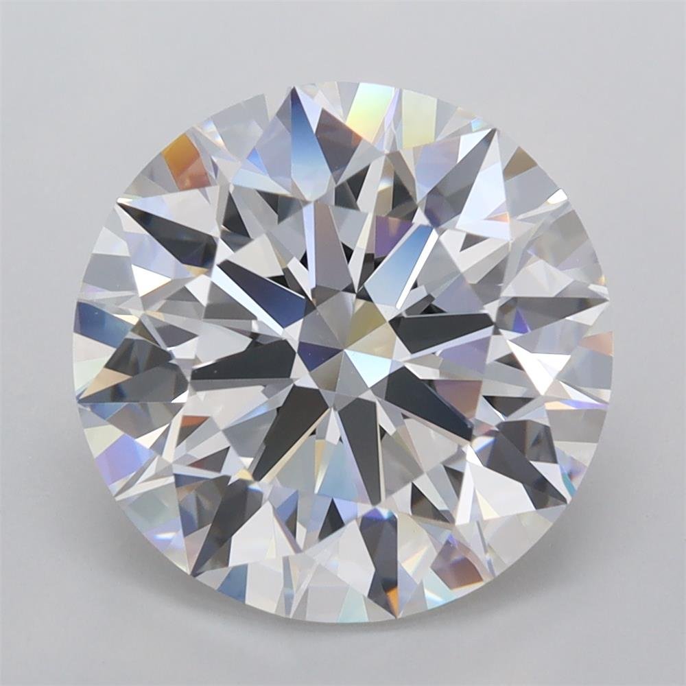 5.16ct E FL Rare Carat Ideal Cut Round Lab Grown Diamond