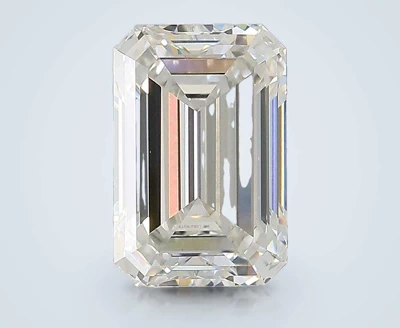 3.06ct F VS1 Rare Carat Ideal Cut Emerald Lab Grown Diamond