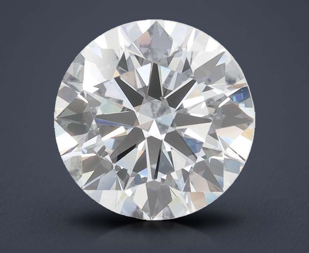 1.48ct D FL Rare Carat Ideal Cut Round Lab Grown Diamond