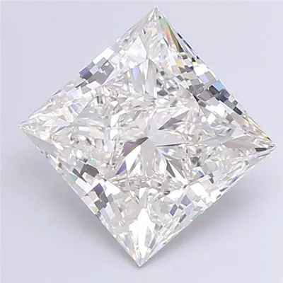 15.10ct G VS1 Rare Carat Ideal Cut Princess Lab Grown Diamond