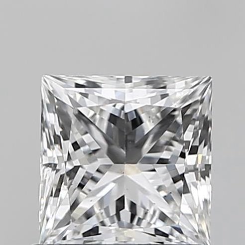 0.96ct E VS2 Rare Carat Ideal Cut Princess Lab Grown Diamond
