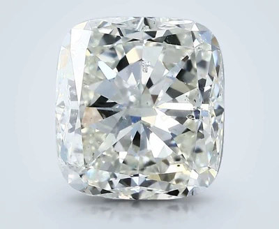 4.15ct J SI2 Very Good Cut Cushion Diamond