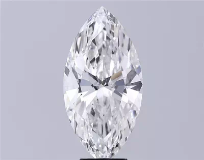 7.03ct F VS2 Rare Carat Ideal Cut Marquise Lab Grown Diamond