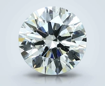 2.39ct E SI2 Rare Carat Ideal Cut Round Diamond
