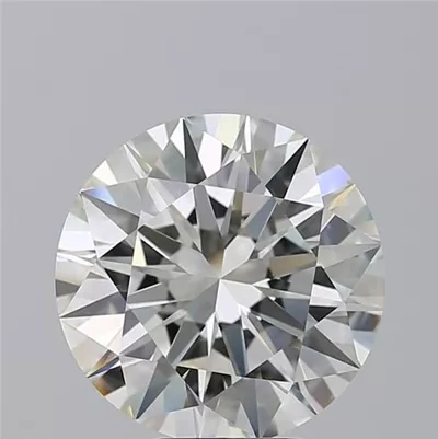 5.43ct I VVS2 Excellent Cut Round Diamond