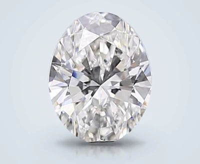 1.08ct F VS1 Rare Carat Ideal Cut Oval Lab Grown Diamond