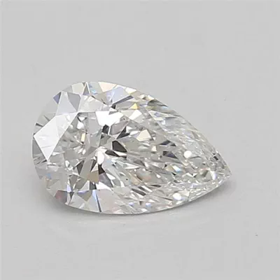 0.93ct E VS1 Rare Carat Ideal Cut Pear Lab Grown Diamond