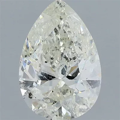 1.70ct I SI2 Rare Carat Ideal Cut Pear Diamond