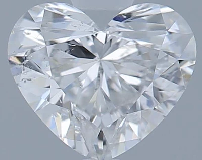 0.46ct F SI2 Very Good Cut Heart Diamond