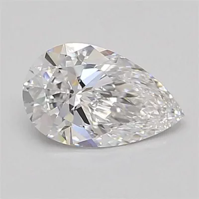 1.09ct D VS1 Rare Carat Ideal Cut Pear Lab Grown Diamond