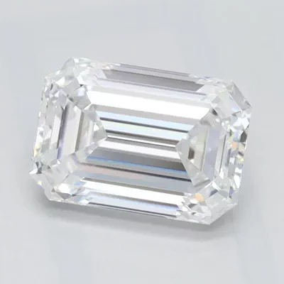 1.19ct D VVS1 Rare Carat Ideal Cut Emerald Lab Grown Diamond