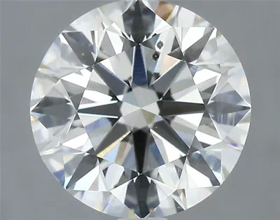 2.08ct K SI1 Rare Carat Ideal Cut Round Diamond