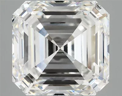 7.70ct F VVS2 Excellent Cut Asscher Lab Grown Diamond