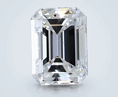0.95ct D VS2 Very Good Cut Emerald Diamond