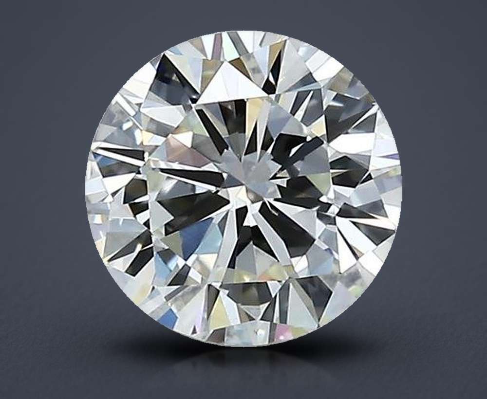 1.17ct K VVS2 Good Cut Round Diamond