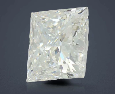 3.26ct E VS1 Rare Carat Ideal Cut Princess Lab Grown Diamond