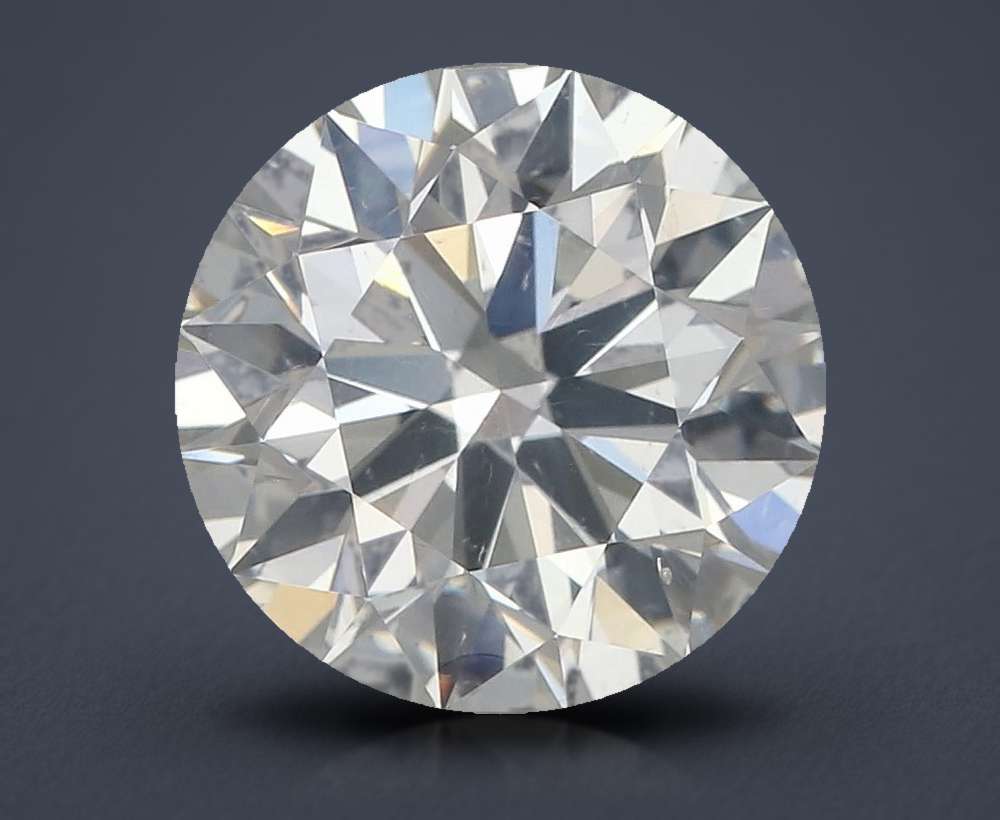 1.82ct K SI2 Rare Carat Ideal Cut Round Diamond