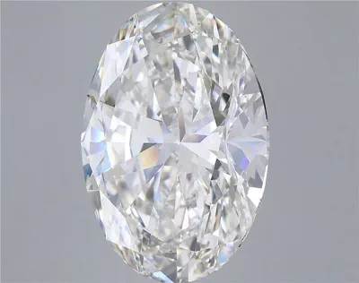 13.05ct G VVS2 Rare Carat Ideal Cut Oval Lab Grown Diamond