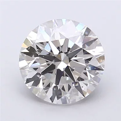 2.22ct F VS1 Rare Carat Ideal Cut Round Lab Grown Diamond