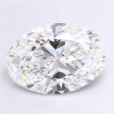 7.00ct E VVS2 Rare Carat Ideal Cut Oval Lab Grown Diamond