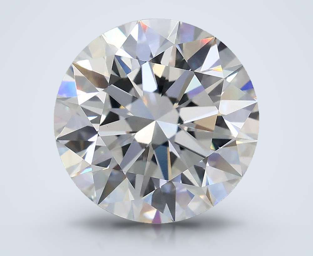 3.03ct E VVS2 Rare Carat Ideal Cut Round Lab Grown Diamond