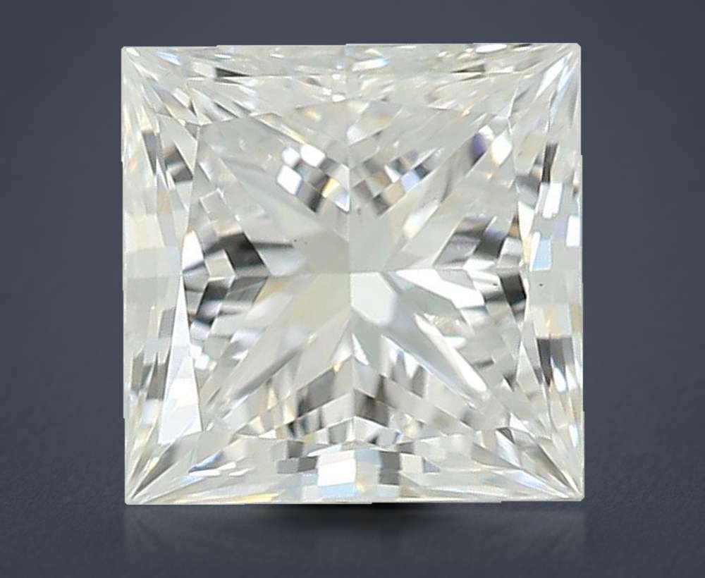 1.02ct D VVS2 Very Good Cut Princess Lab Grown Diamond