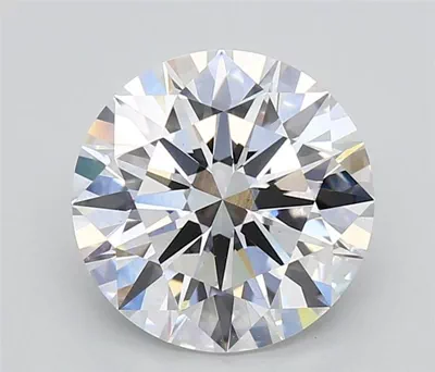 3.30ct E VS1 Rare Carat Ideal Cut Round Lab Grown Diamond
