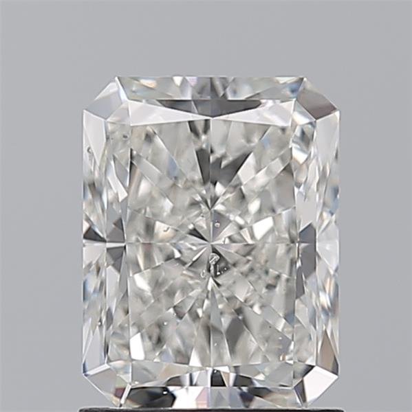 1.54ct J SI2 Rare Carat Ideal Cut Radiant Diamond