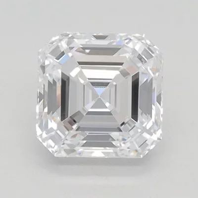 1.53ct E VS1 Rare Carat Ideal Cut Asscher Lab Grown Diamond