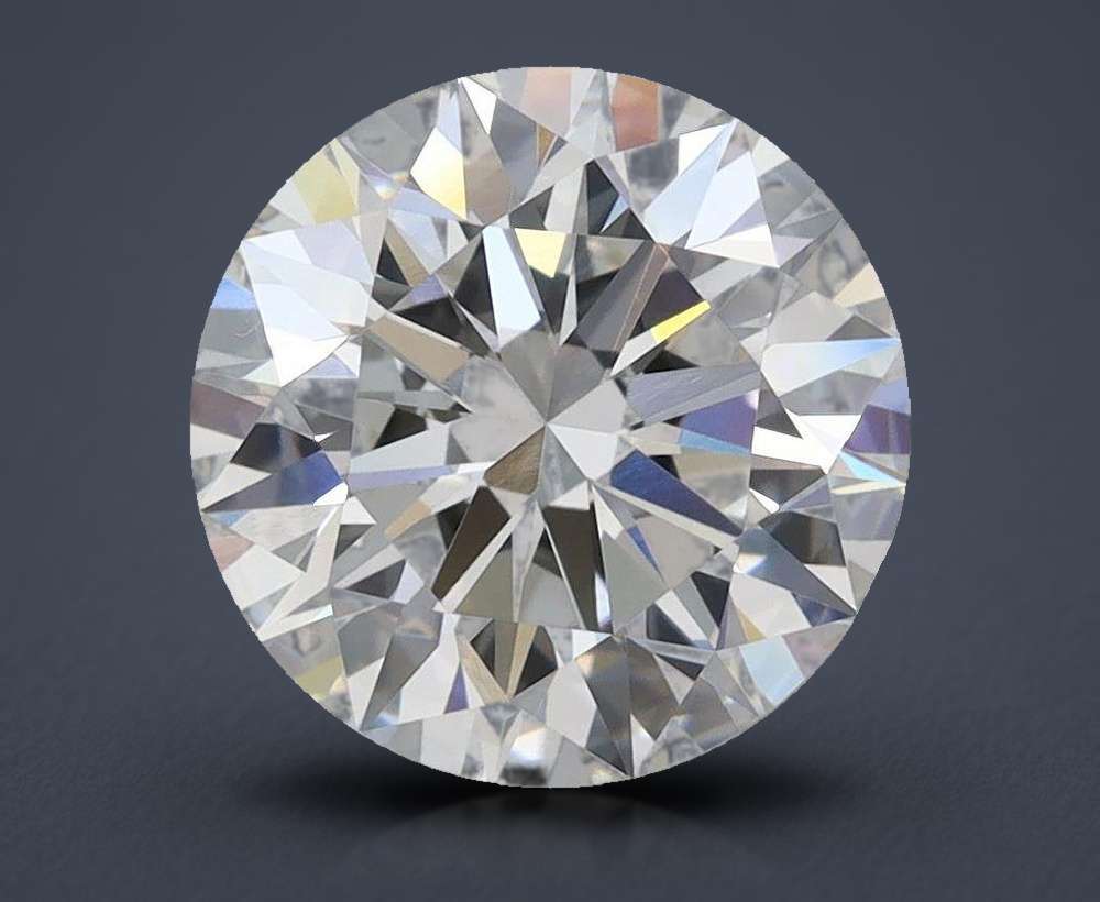 3.01ct F VVS1 Rare Carat Ideal Cut Round Lab Grown Diamond